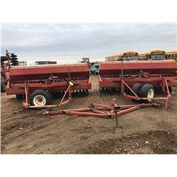 SEED DRILL- INTERNATIONAL 620 2-10" C/W DETACHABLE HITCH