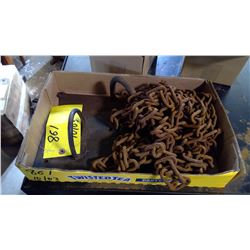 CHAIN AND 2 TIE DOWNS