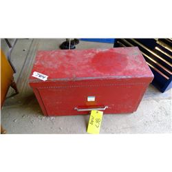 MASTERCRAFT TOOL BOX W/ ASSORTED TOOLS