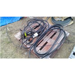 PALLET OF BELTING, HYDRAULIC HOSE AND ACG