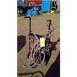 ACETALYNE HOSES, GAUGES, AND TANK CART