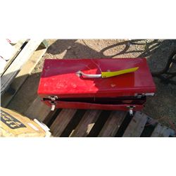 TOOL BOX, FULL OF HARDWARE