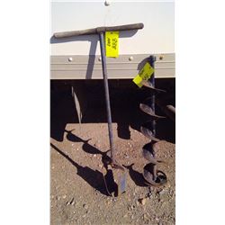 HAND AUGER AND 6" AUGER EXTENSION