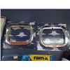 Image 4 : UNITED PACIFIC CAR LIGHT FRAMES, WINDSHIELD WIPERS, BELTS, MIRROR