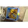 Image 1 : LOT OF EXTENSION CORDS AND TROUBLE LIGHT