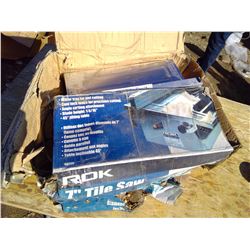 7\u0026quot; TILE SAW ROK