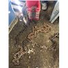 Image 1 : 75 POUNDS OF ASSORTED CHAINS