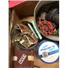 Image 4 : DIFFERENT COMPUNDS + BOX OF PLUMBING  SUPPLIES AND FITINGS