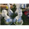 Image 1 : 4 400 WATT HANGING LIGHTS 24'