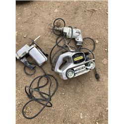 BOX OF 1 STANLEY SANDER + CRAFTSMAN JIGSAW + SKILL SAW
