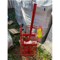 (3) SLIM JIM DISPLAY STANDS