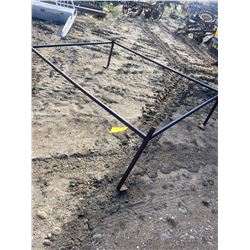 METAL OVER HEAD TRUCK RACK, SQUARE TUBING 96"