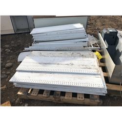 2 PALLETS ASSORTIED SHELVING 48"X16" APROX 30 SHELVES