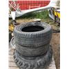 Image 4 : HELMETS + TIRES- FORTERA GOOD YEAR P245/65R17 + KUMHO 235/65/17 + TRACTOR TIRE 18" + SPARE TIRE 205/