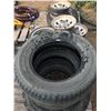 Image 6 : HELMETS + TIRES- FORTERA GOOD YEAR P245/65R17 + KUMHO 235/65/17 + TRACTOR TIRE 18" + SPARE TIRE 205/