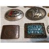 Image 3 : LOT OF 9 BELT BUCKLES