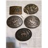 Image 2 : HESSTON NATIONAL RODEO FINALS BELT BUCKLES LOT