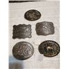 Image 2 : HESSTON NATIONAL RODEO FINALS BELT BUCKLES LOT