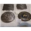 Image 4 : HESSTON NATIONAL RODEO FINALS BELT BUCKLES LOT