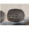 Image 5 : HESSTON NATIONAL RODEO FINALS BELT BUCKLES LOT