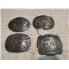 Image 1 : HESSTON NATIONAL RODEO FINALS BELT BUCKLES LOT