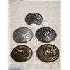 Image 1 : HESSTON NATIONAL RODEO FINALS BELT BUCKLES LOT