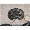 Image 4 : HESSTON NATIONAL RODEO FINALS BELT BUCKLES LOT