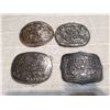 Image 1 : HESSTON NATIONAL RODEO FINALS BELT BUCKLES LOT