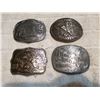 Image 1 : HESSTON NATIONAL RODEO FINALS BELT BUCKLES LOT