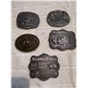 Image 1 : HESSTON NATIONAL RODEO FINALS BELT BUCKLES LOT