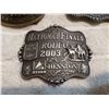 Image 3 : HESSTON NATIONAL RODEO FINALS BELT BUCKLES LOT