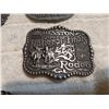 Image 4 : HESSTON NATIONAL RODEO FINALS BELT BUCKLES LOT