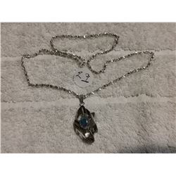 STERLING SILVER NECKLACE, 14.4 GRAMS