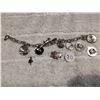 Image 1 : 11 STERLING CHARMS & BRACELET