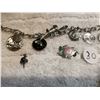 Image 3 : 11 STERLING CHARMS & BRACELET