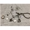 Image 1 : LOT OF STERLING SILVER JEWELLERY, 32 GRAMS