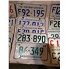 Image 3 : 16 SASKATCHEWAN LICENSE PLATES