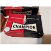 Image 2 : OLD CHAMPION BOXES WITH SPARK PLUGS (LOT 1)