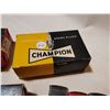 Image 2 : OLD CHAMPION BOXES WITH SPARK PLUGS (LOT 2)