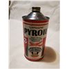 Image 1 : VERY RARE PYROIL OIL, AVAIATION, 1930'S
