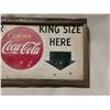 Image 2 : COCA-COLA CIGS DISPLAY 12" X 6"