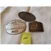 Image 1 : BELT BUCKLES, WEST JET/AUORA MINE/PIONEER