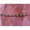 Image 3 : TENNIS BRACELET, SILVER TONE, MULTI-COLORED RHINESTONES