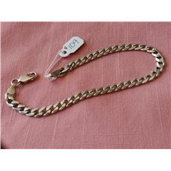 STERLING SILVER BRACELET, MADE IN ITALY 9"