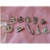 Image 1 : Lot, 10 sterling silver charms