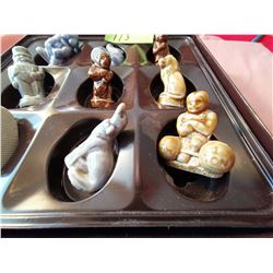 Wades, Circus set, 9 different figures