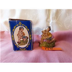 Wade porcelain figure, #10, Tom Piper, 1973, Burslem England, in box