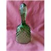 Image 1 : Fenton, green hobnail bell