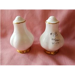 Royal Albert Val D’or salt and pepper