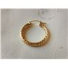 Image 2 : 10kt gold hoop earrings, with 14kt gold wires
